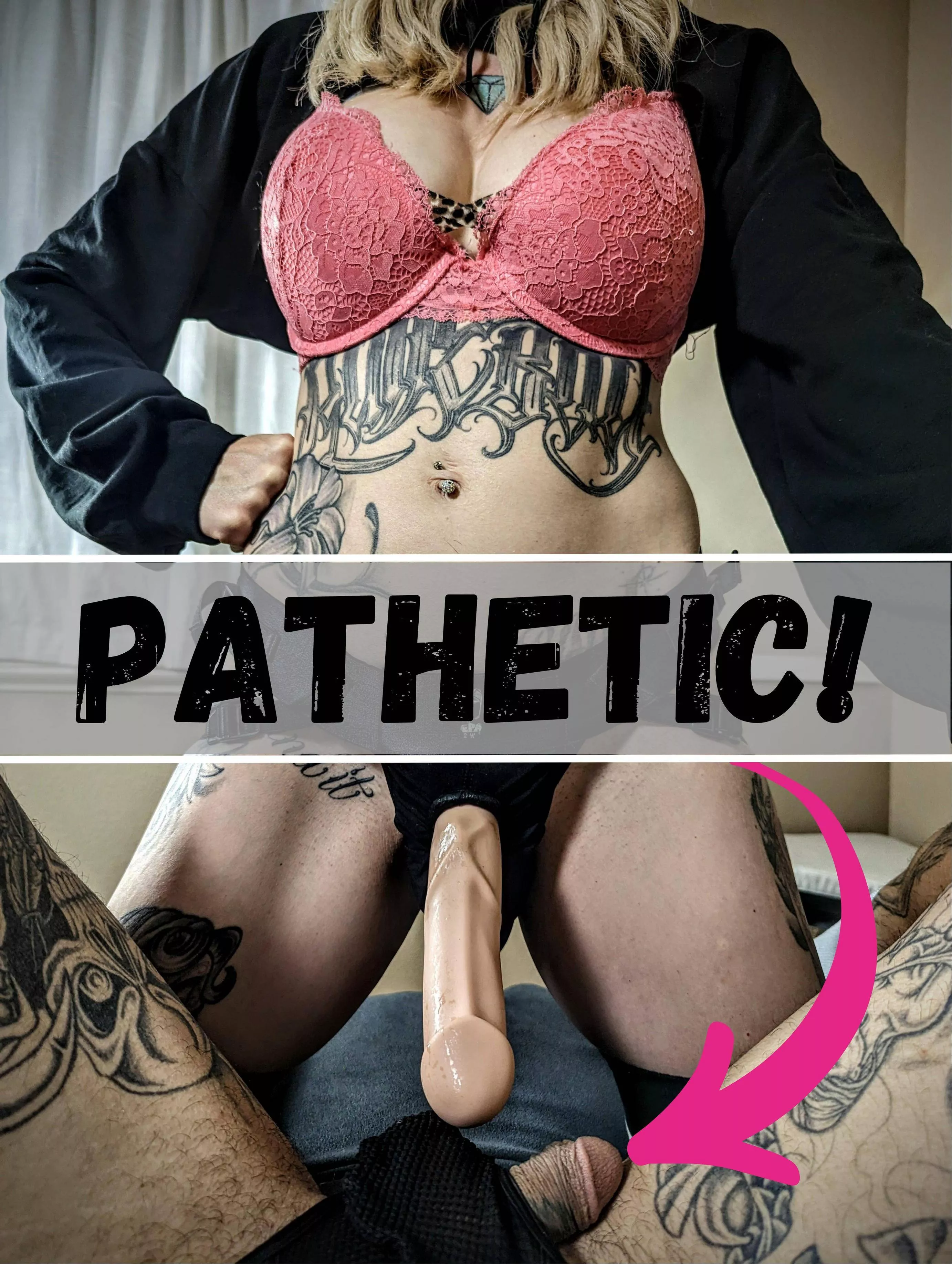 My cock is bigger, so I do the fucking in our relationship