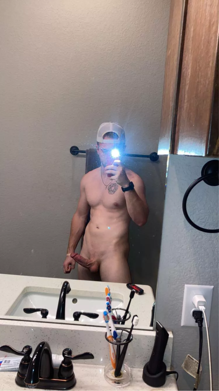 My fat white cock is so hard😫 I need some attention 🥵hmu😈