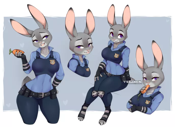 Officer Hopps Sheet by Teranen