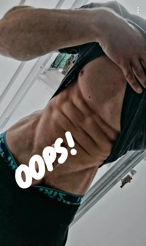 Oops i like to tease but the lady next door seen it all