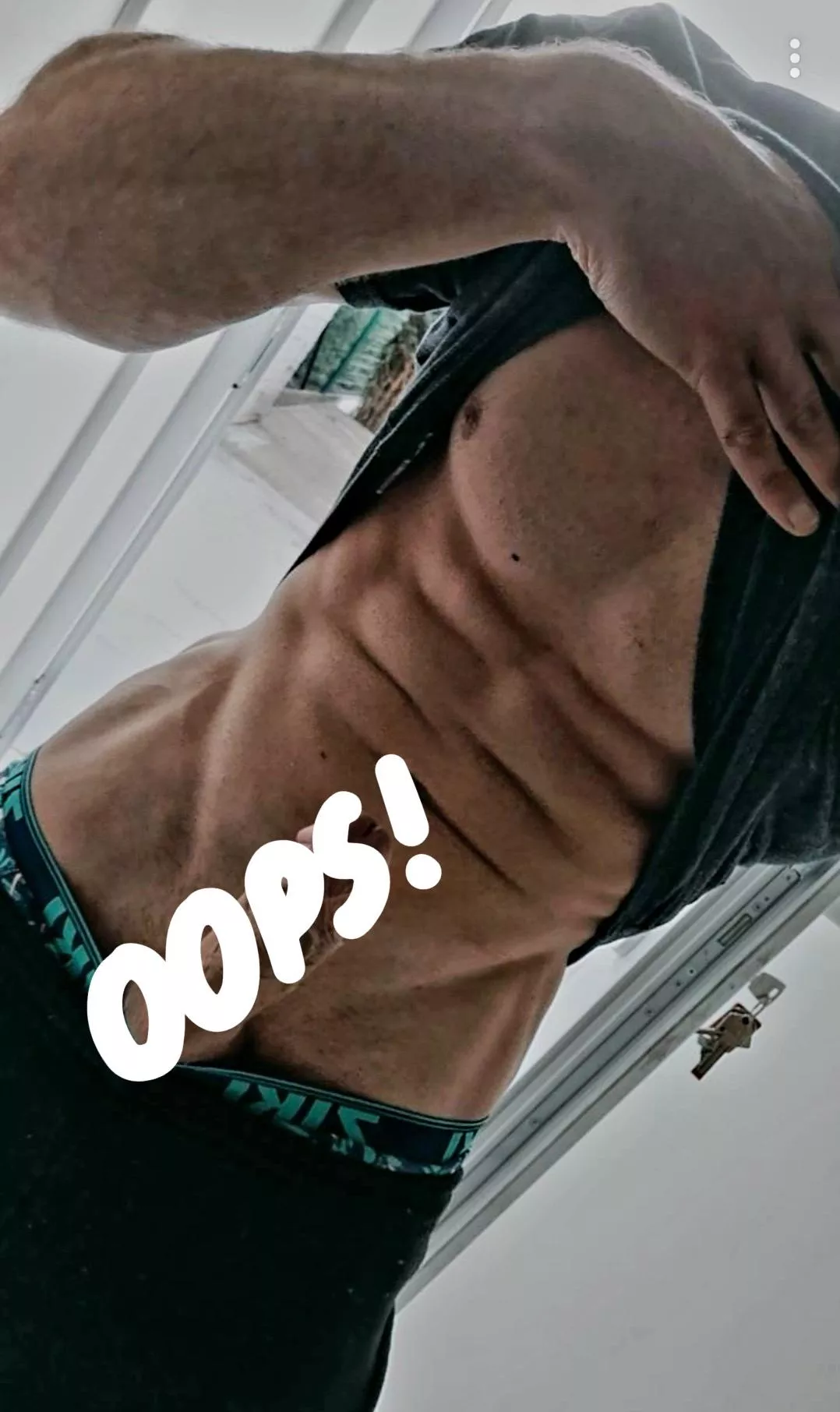 Oops i like to tease but the lady next door seen it all