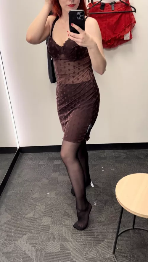 See through dress🥰
