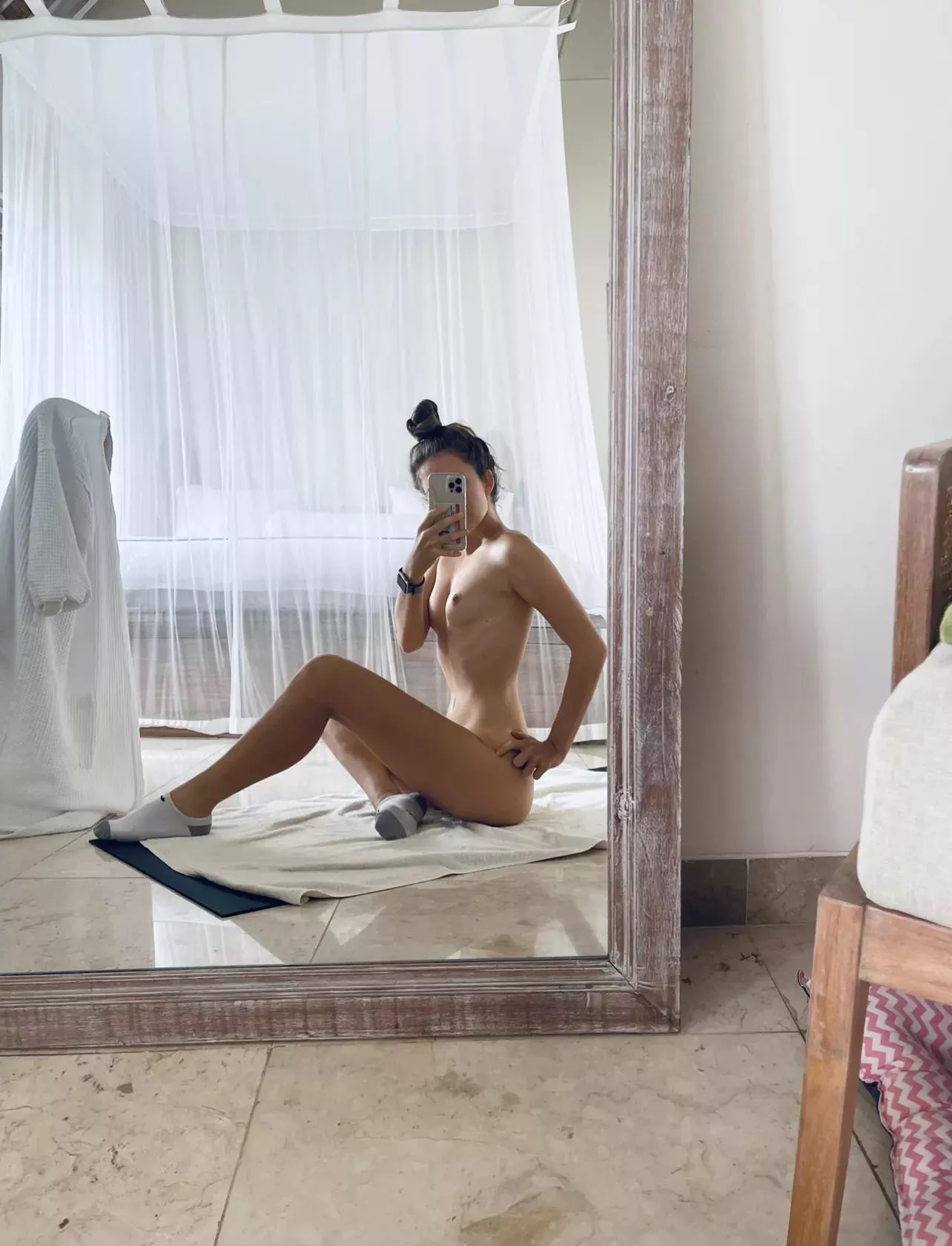 Socks nude selfie🥰 [F]