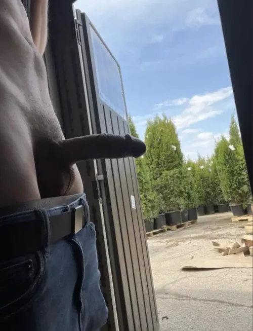 Think a worker just caught me 😬