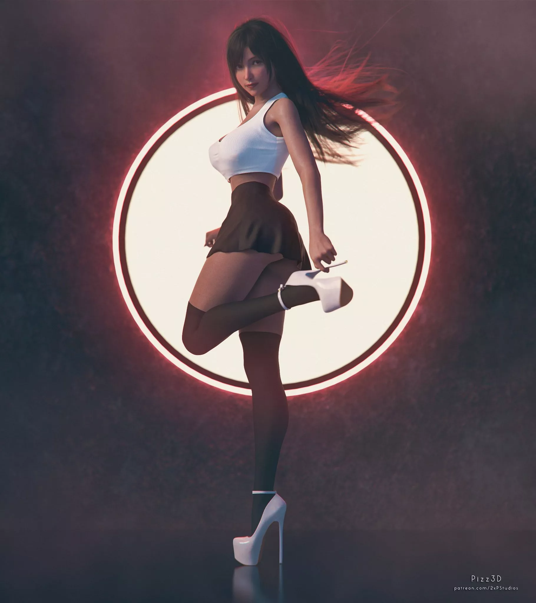 Tifa's new outfit (Pizz3D)