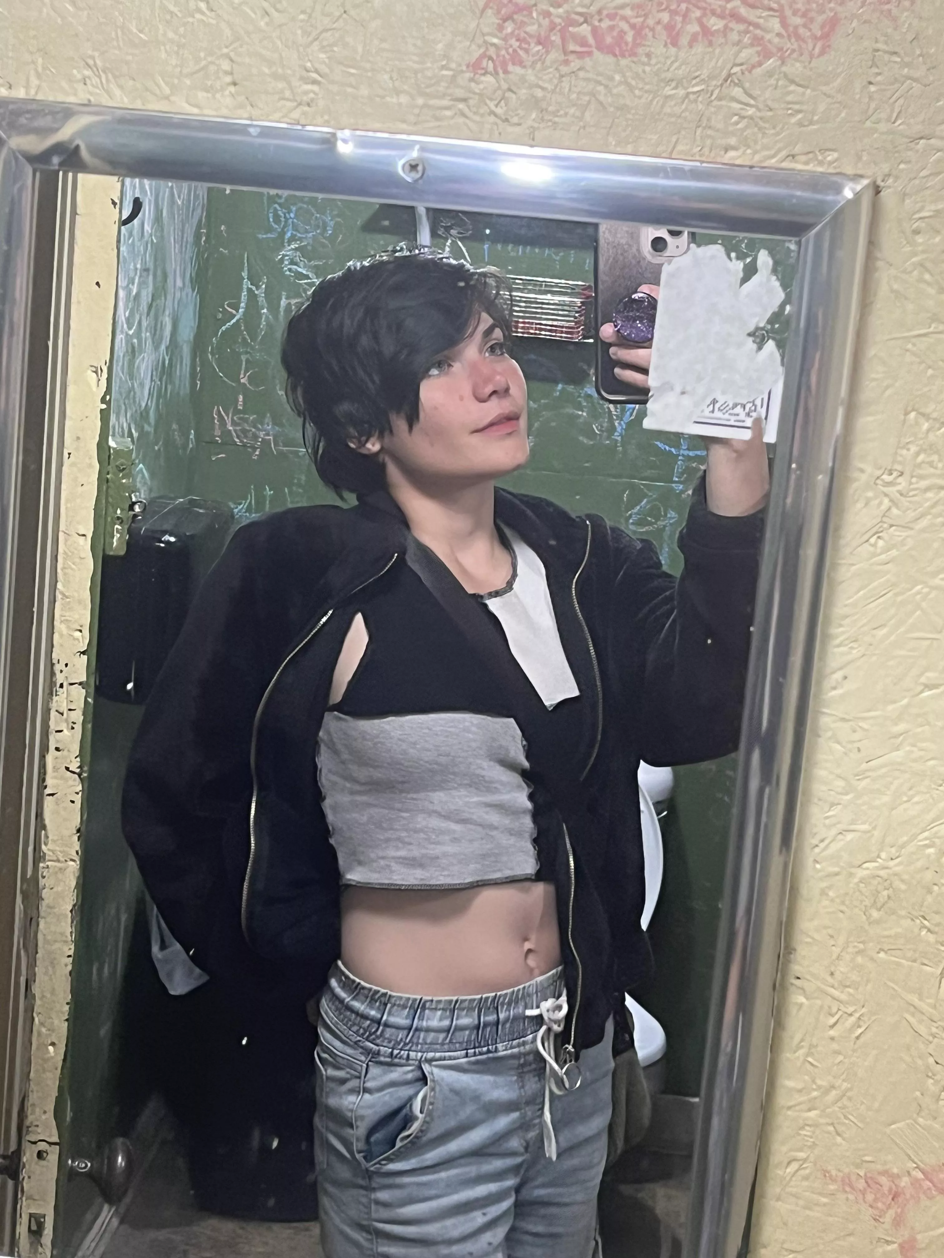 u can say hi, I don’t bite