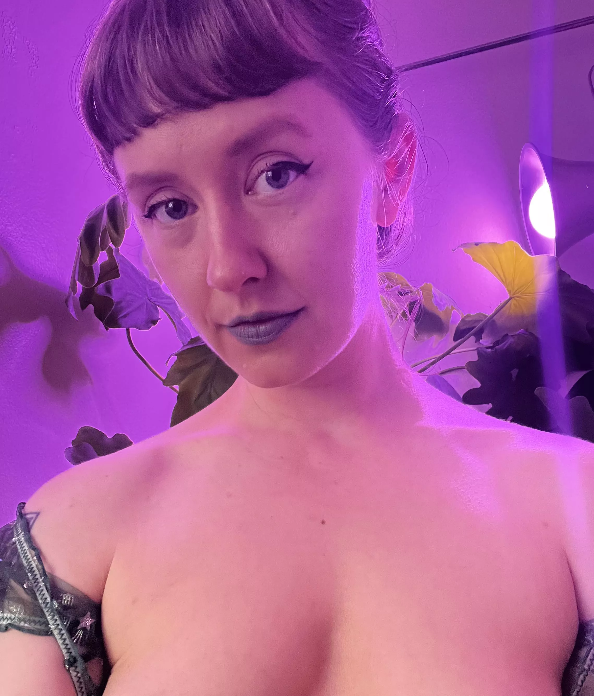 We can bang it out only after I water my plants!