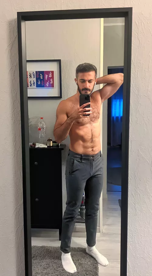 Well, I’m not used to pose like this but why not? lol