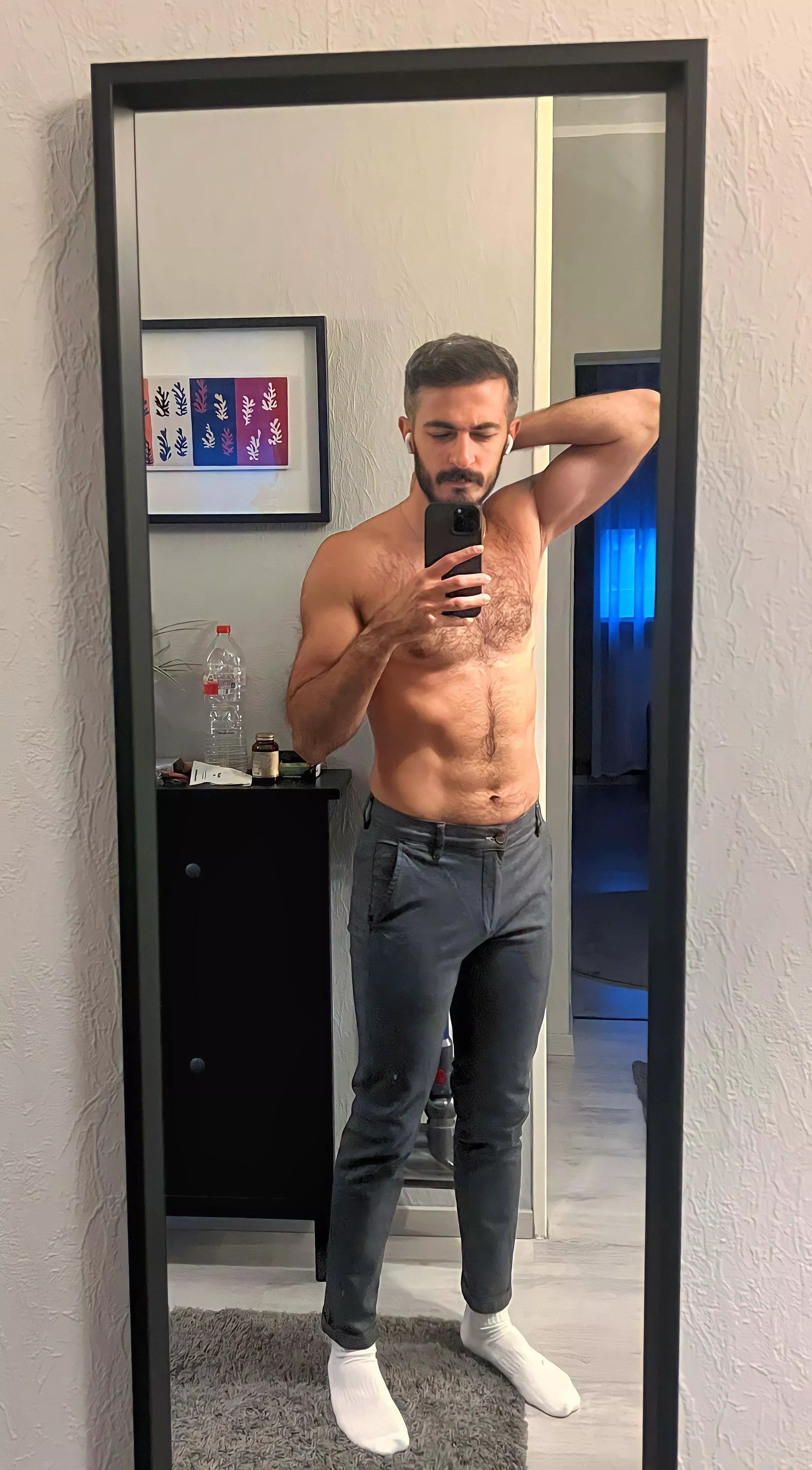 Well, I’m not used to pose like this but why not? lol