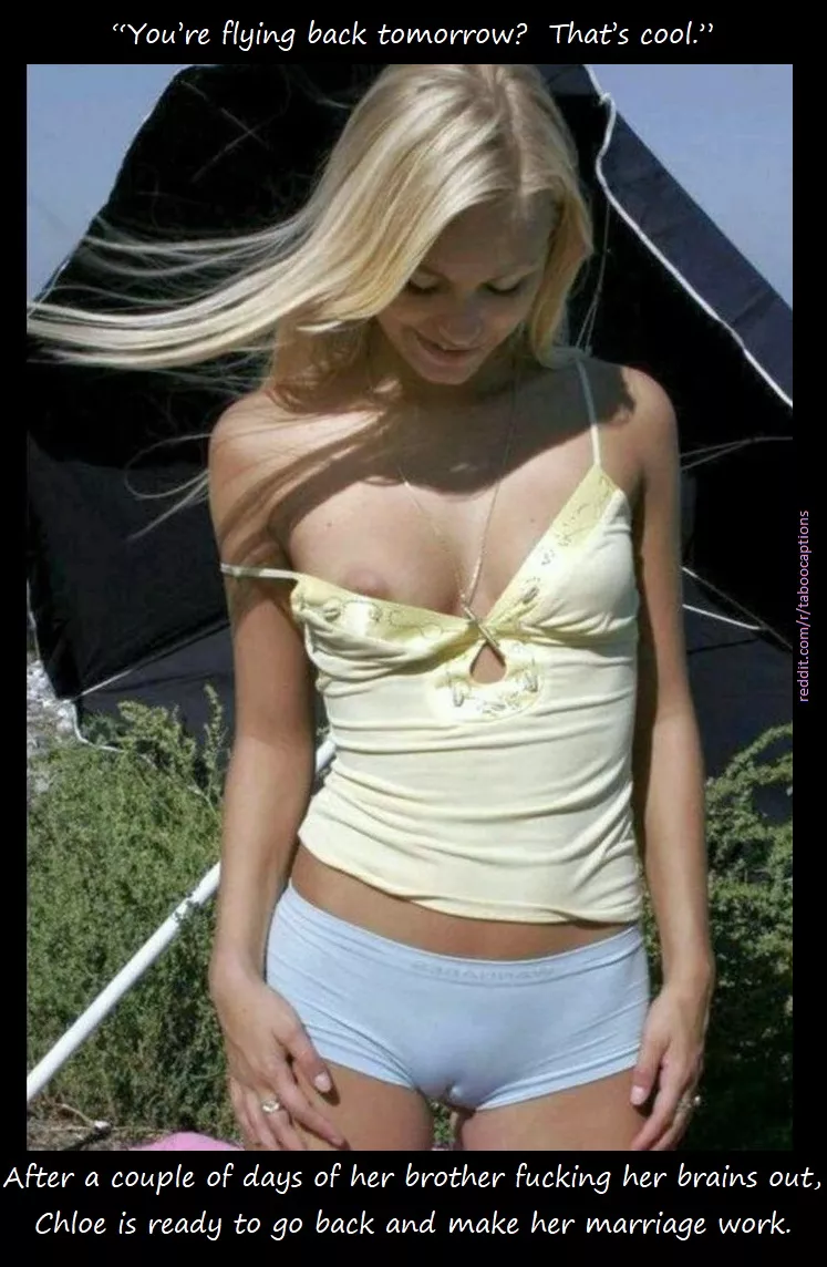 [wife][B/S] A much needed break.