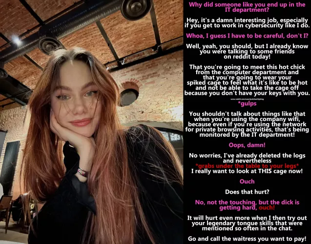 Work colleague invited to dinner to experience something? You probably experience more than you had hoped for!