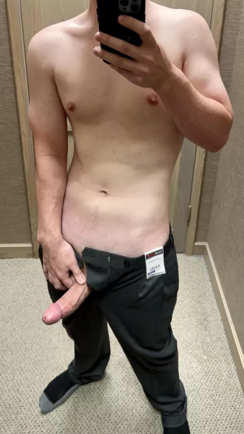 Would you blow me in the changing room?