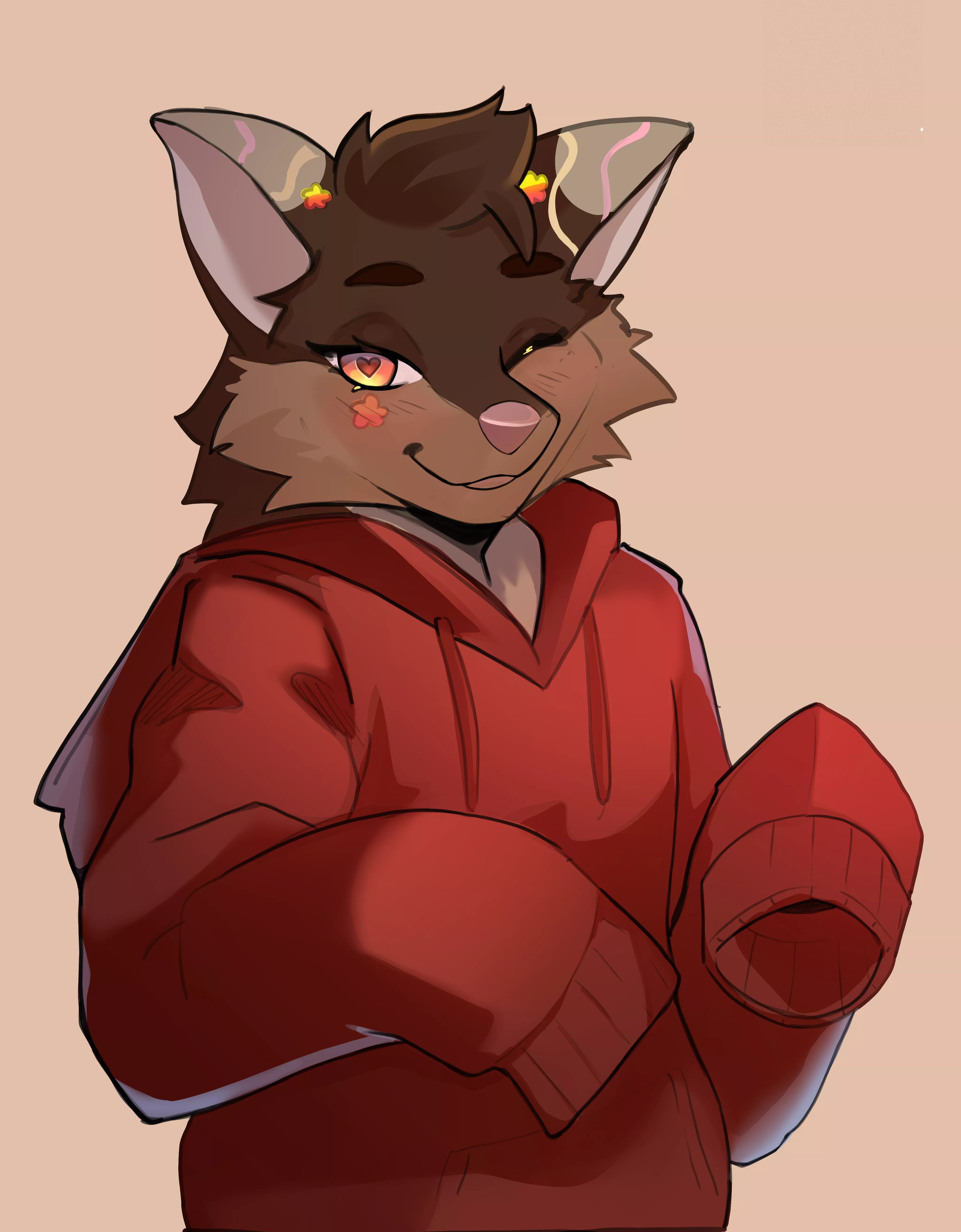 would you hug her? (art by me!)