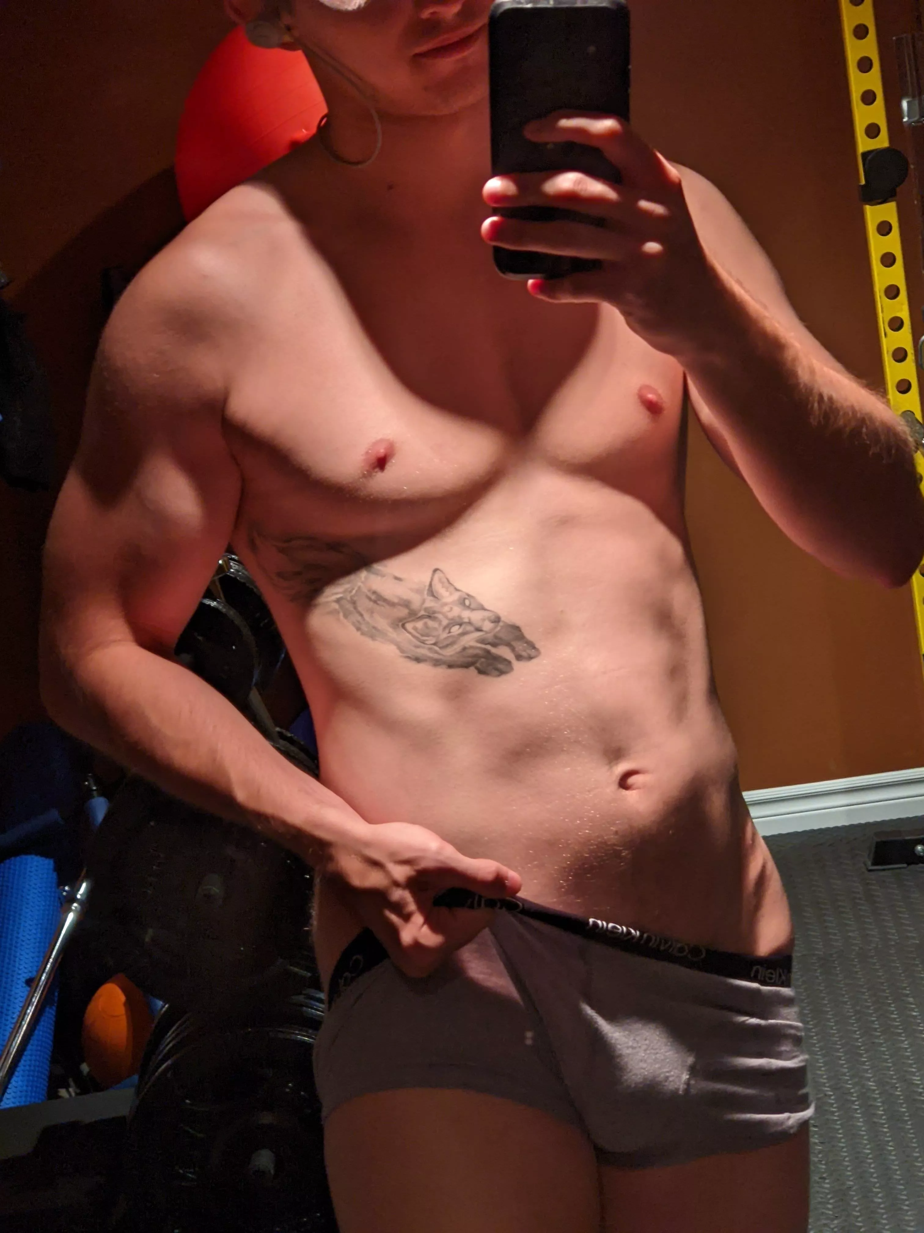 Barely keeping them up!