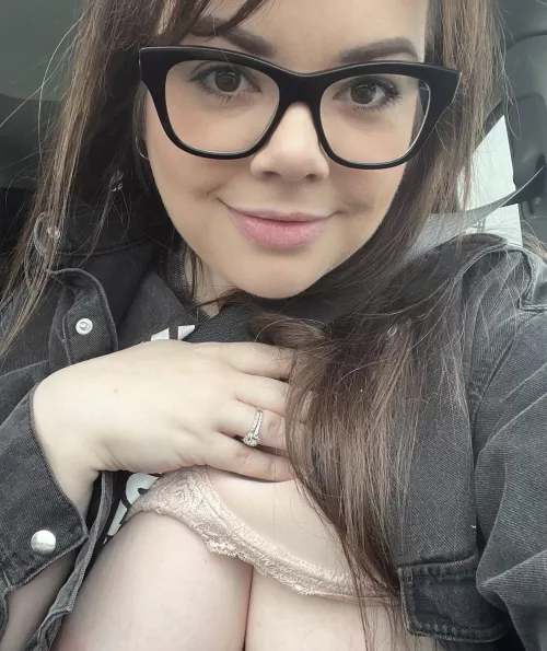 Being naughty in the car…