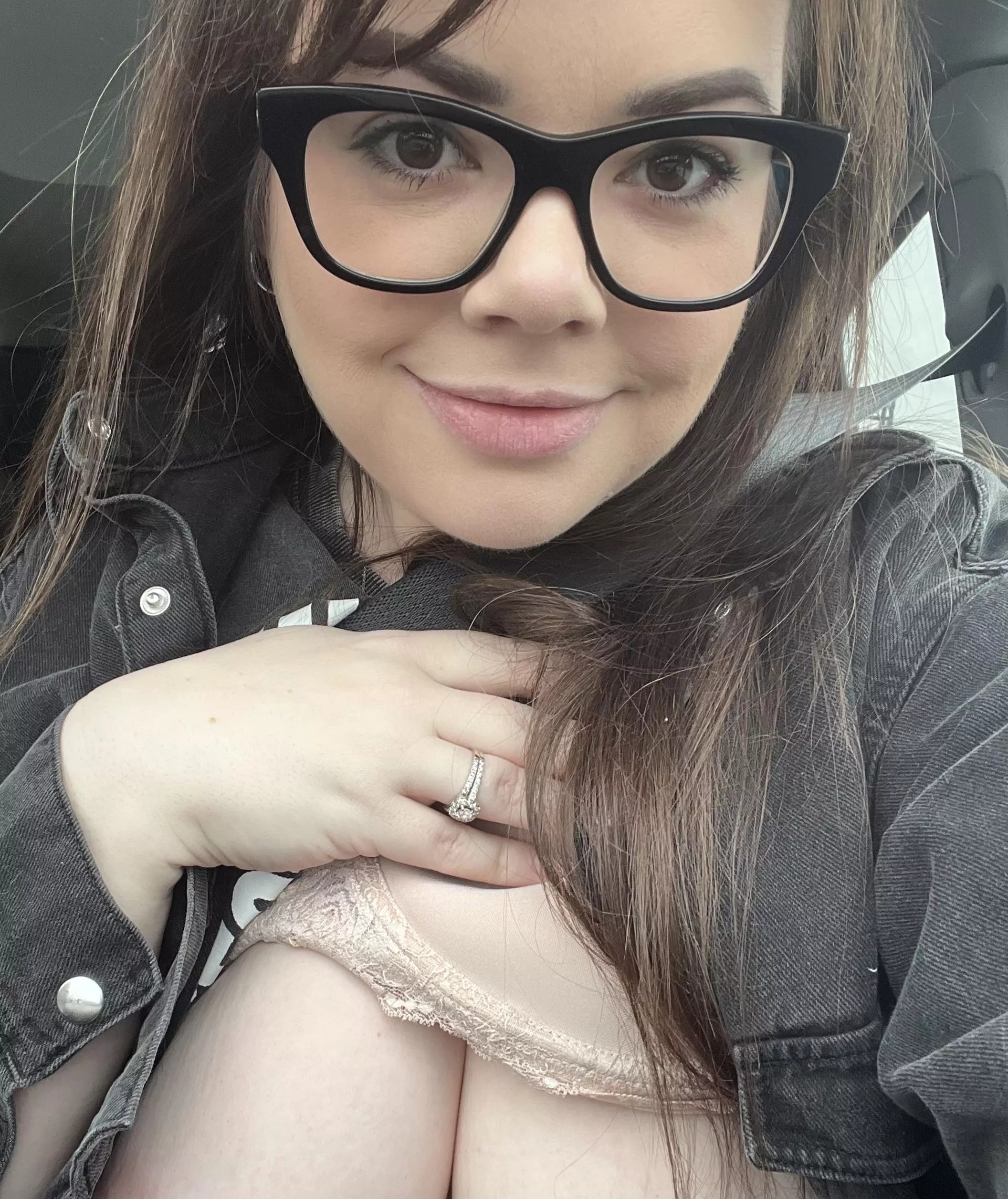 Being naughty in the car…