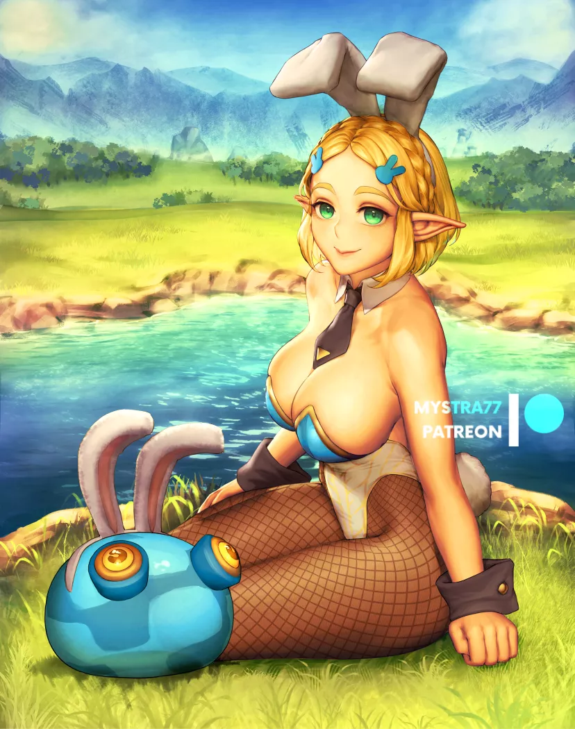 Bunnygirl Zelda (Mystra77) [Breath of the wild]