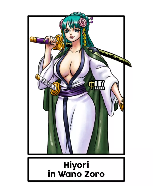 Hiyori in Wano Zoro outfit - Lury