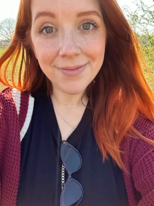 Hope this isn’t too mild, but the sun was doing some interesting things to my eyes! [F]