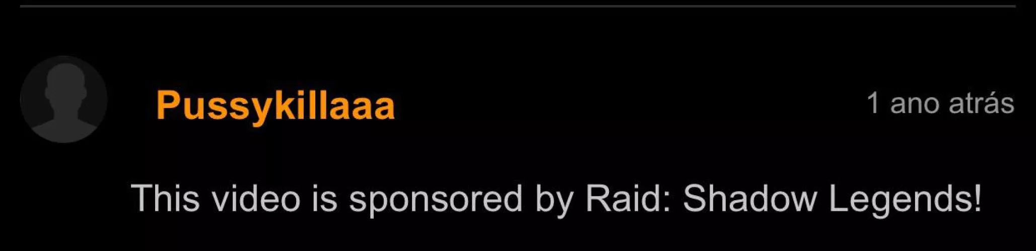 It was not in the end