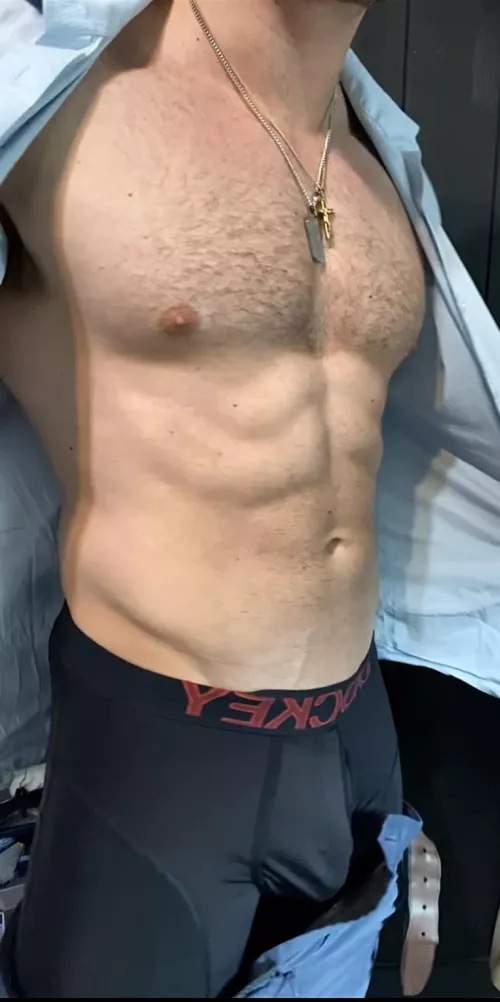 It’s what’s underneath the dress clothes that matters [M] 25