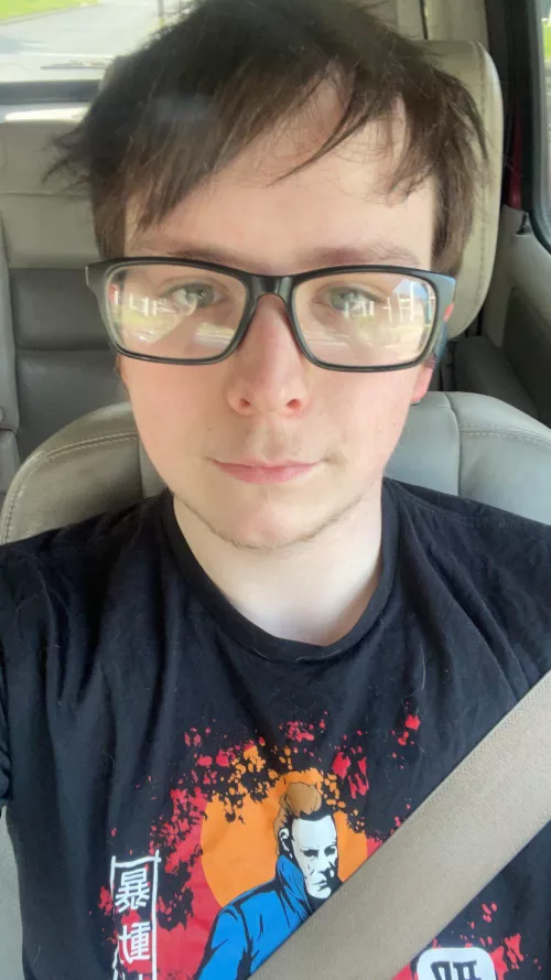 Morning selfie before work