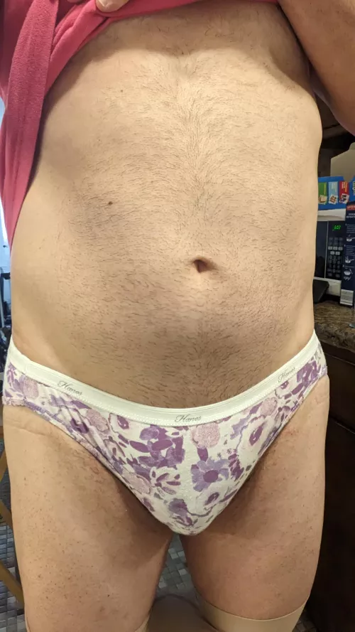 Panties are so much more comfortable than boy undies