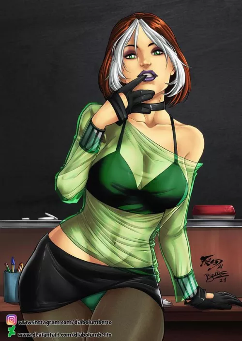 Rogue Feeling Naughty ( Cedric Humbert) [Marvel]