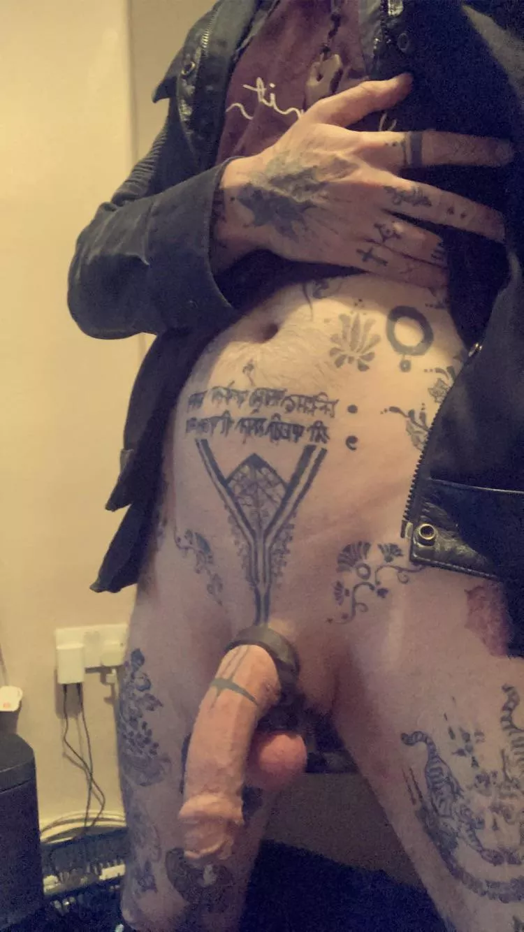 Secret hidden beneath my trousers today