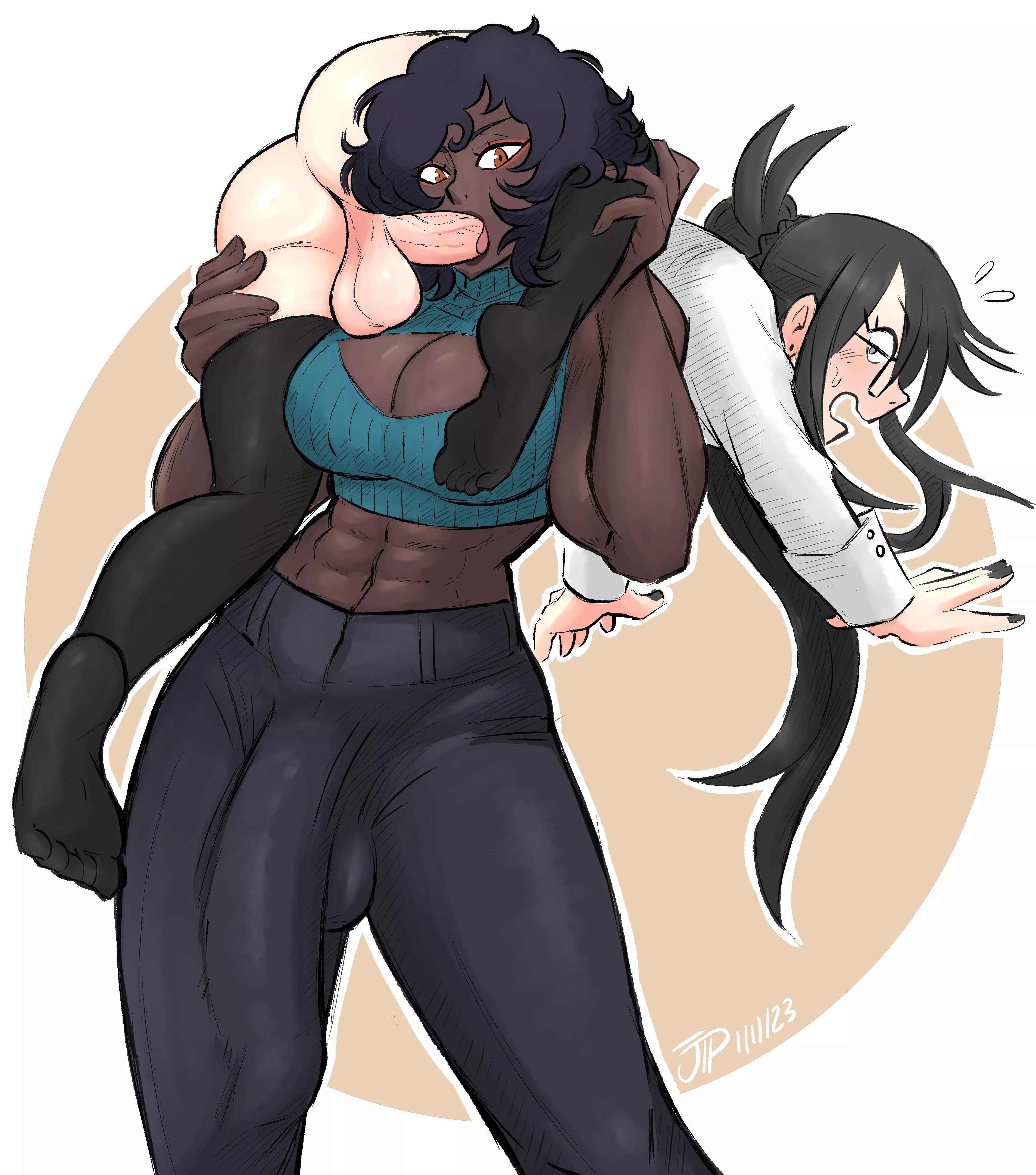 She's not walking for weeks after