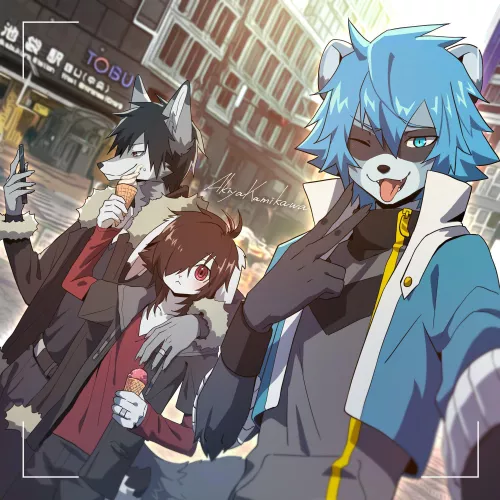 🍦🍦We are at Ikebukuro!🍦🍦 (By me @AkiyakamikawaX on twitter)