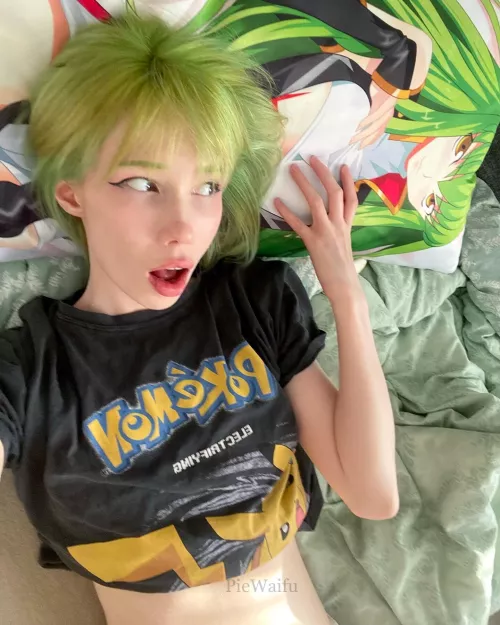 what do you think of my green hair?