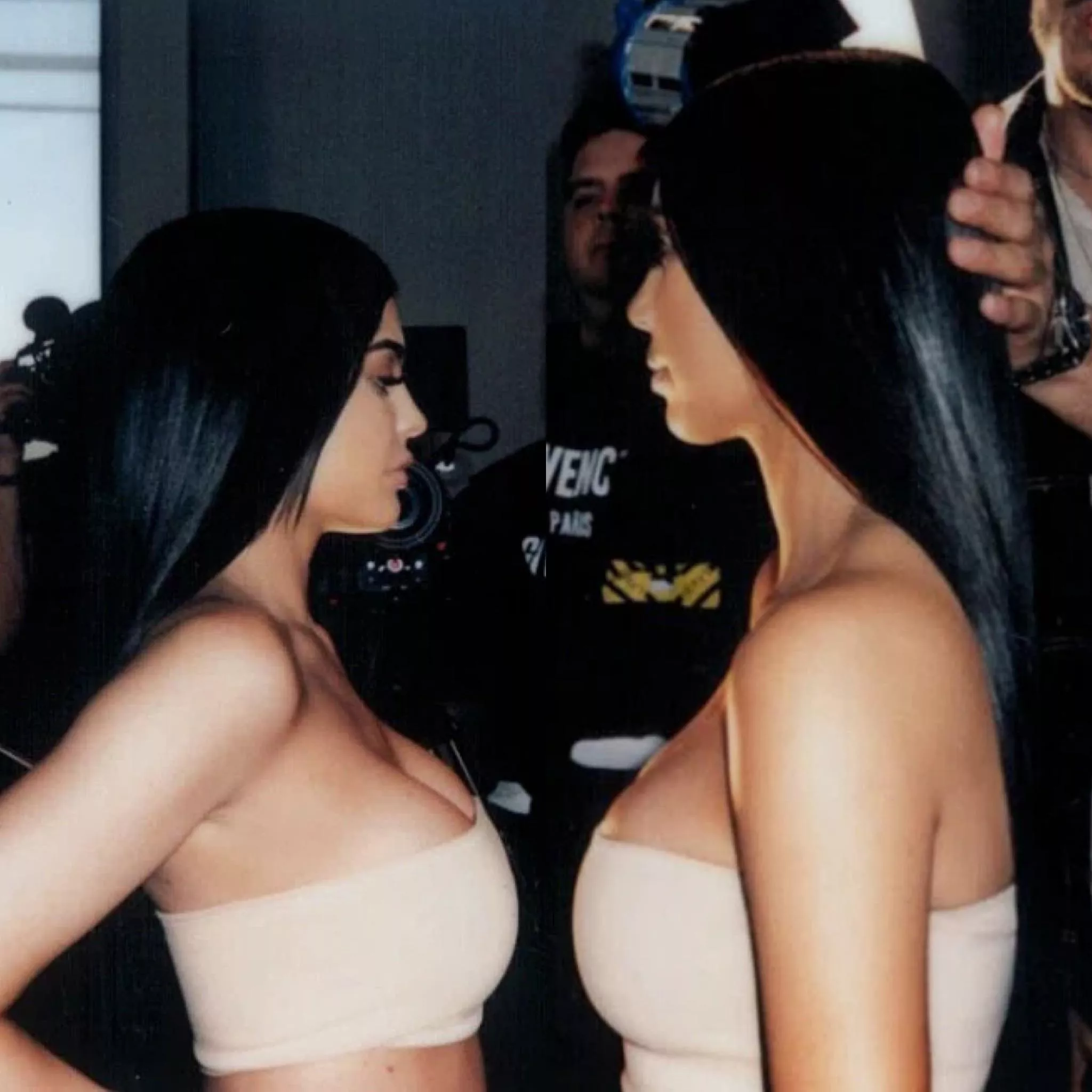 Who has the biggest boobs? Kylie or Kim
