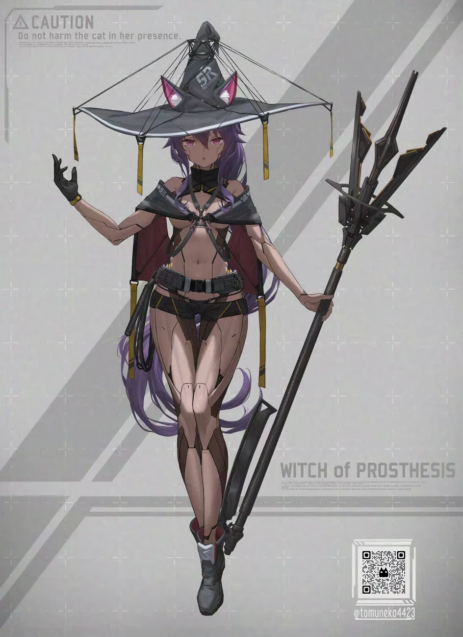 Witch of prosthesis (Tom-neko) [KRR's OC]