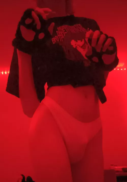 would you take my panties off?:3