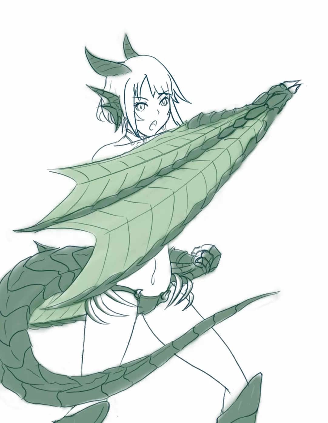 A Wyvern ready to fight!