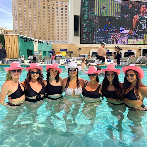 Bachelorette pool party