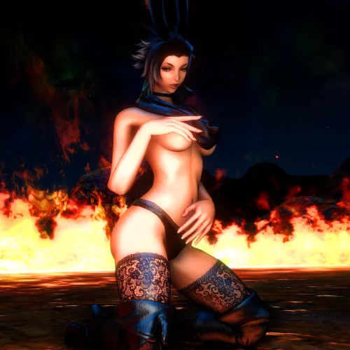 Bunny girl I'm heat. (Sry punny)