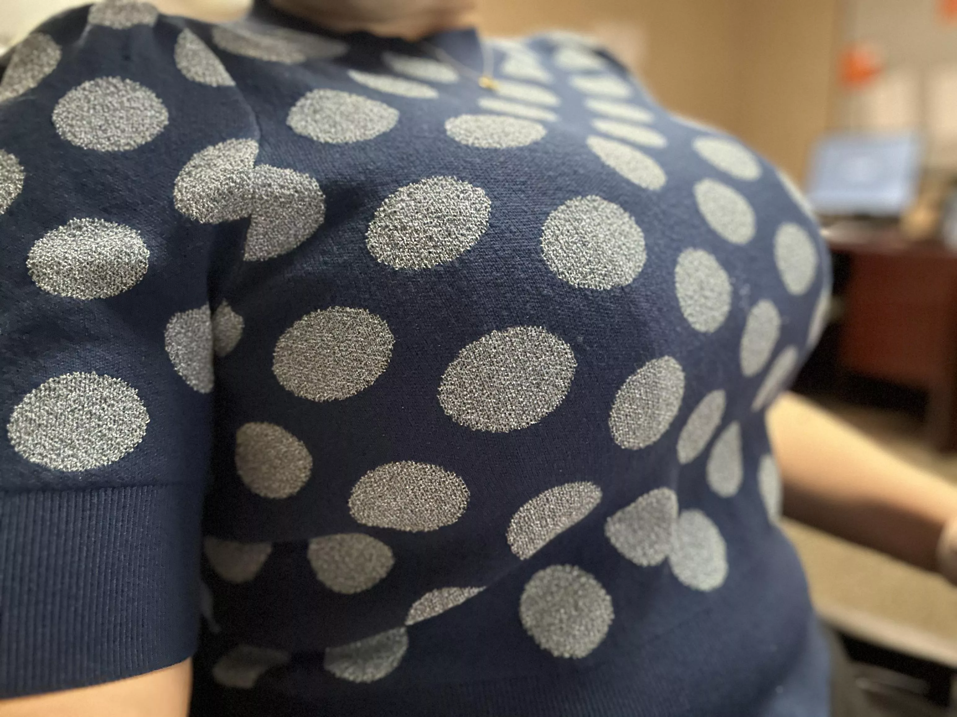 Celebrating, polka dot style