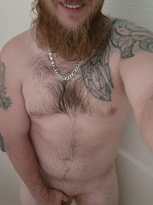 Getting cleaned up for you