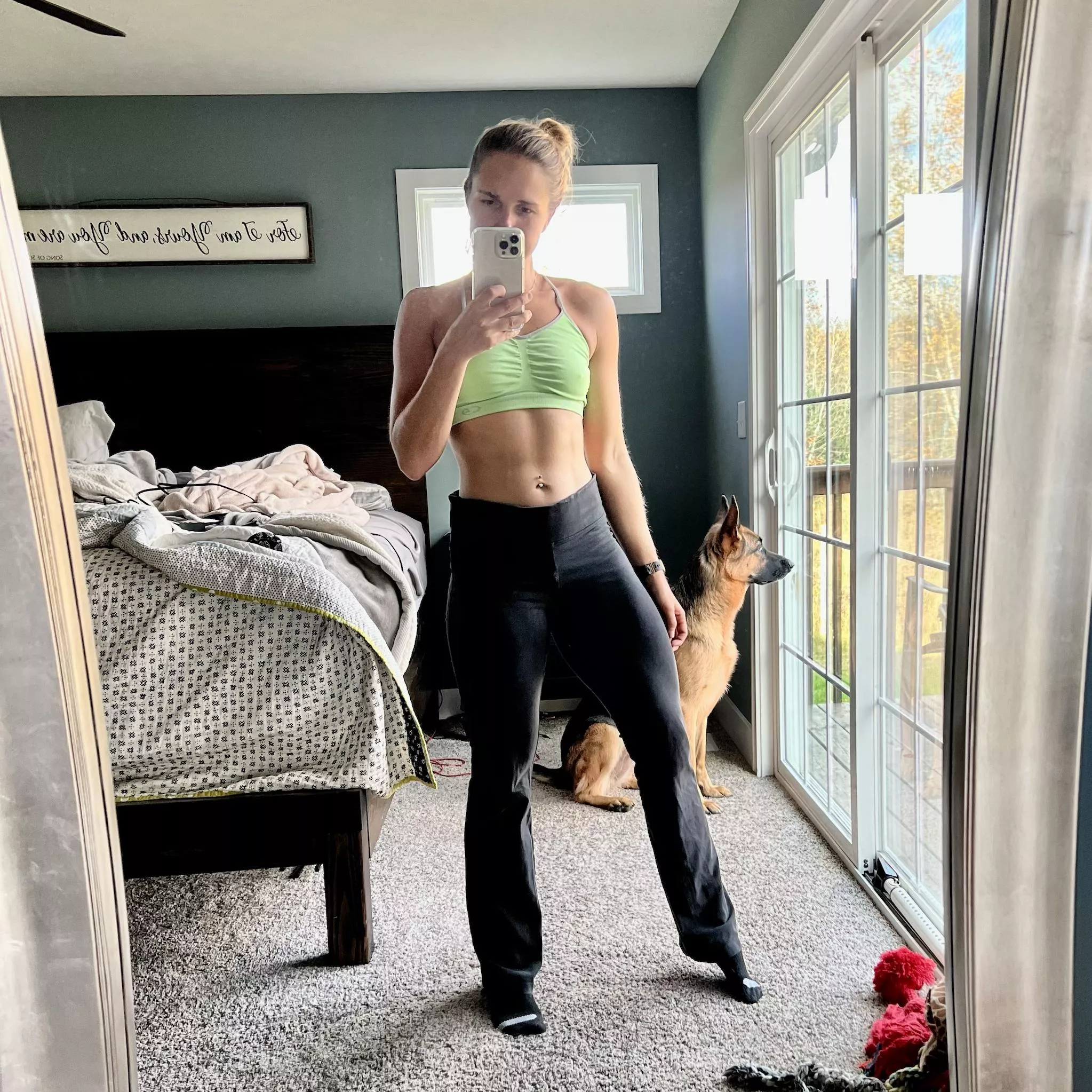 Getting leaner and it is making me happy