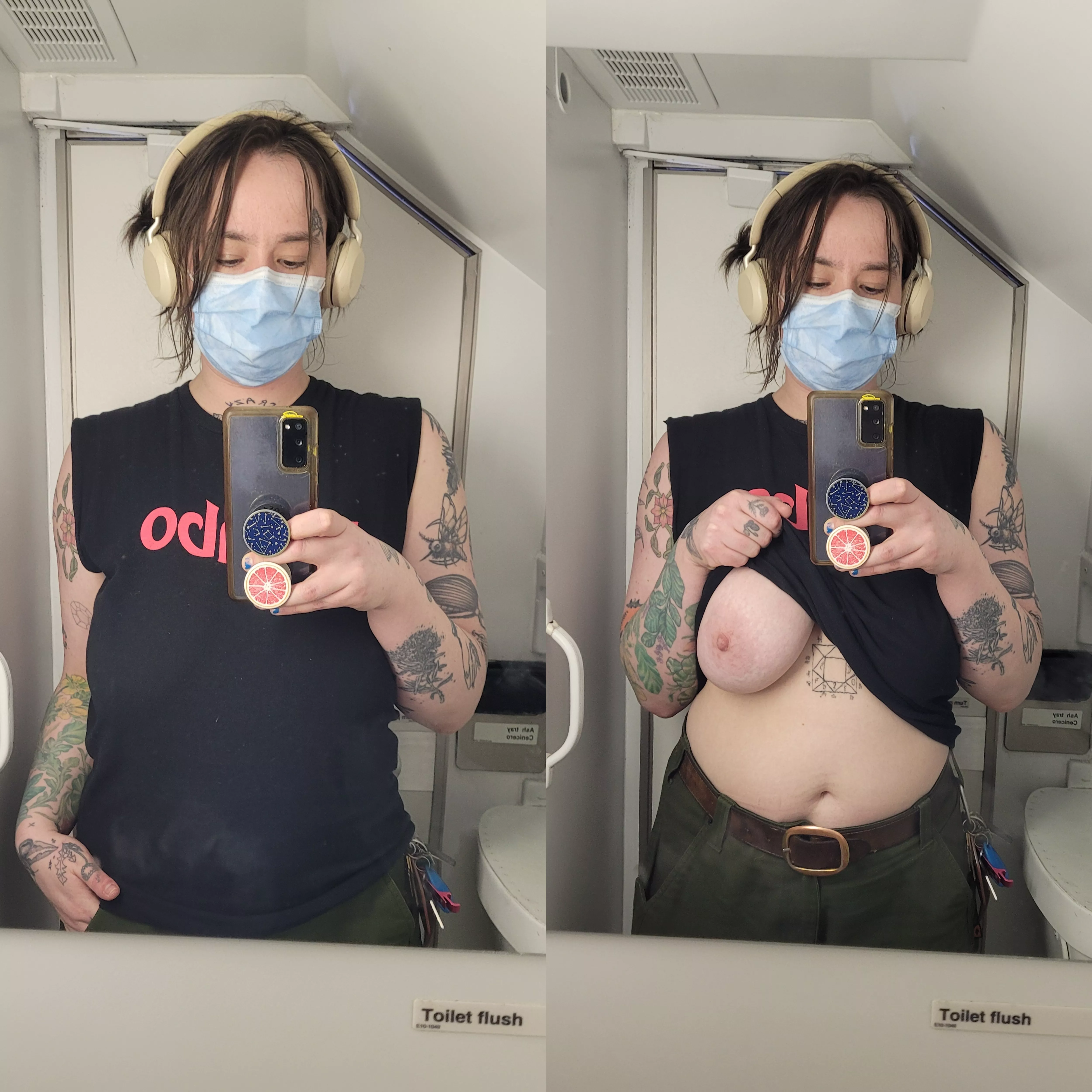 Gotta be the sluttiest boi on the plane for some reason