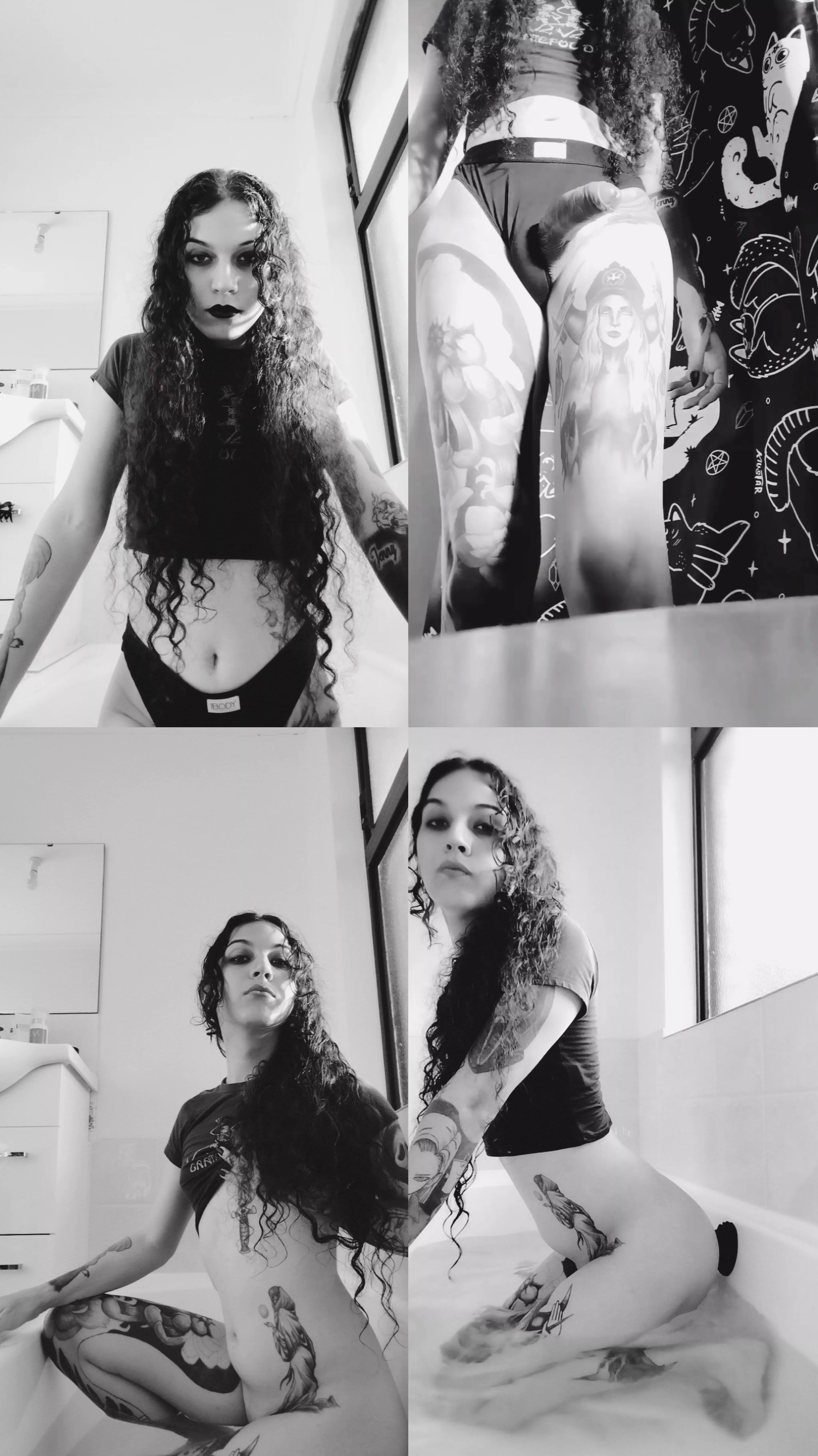 Hips, butt, cock, mean and pretty, what else could you want?