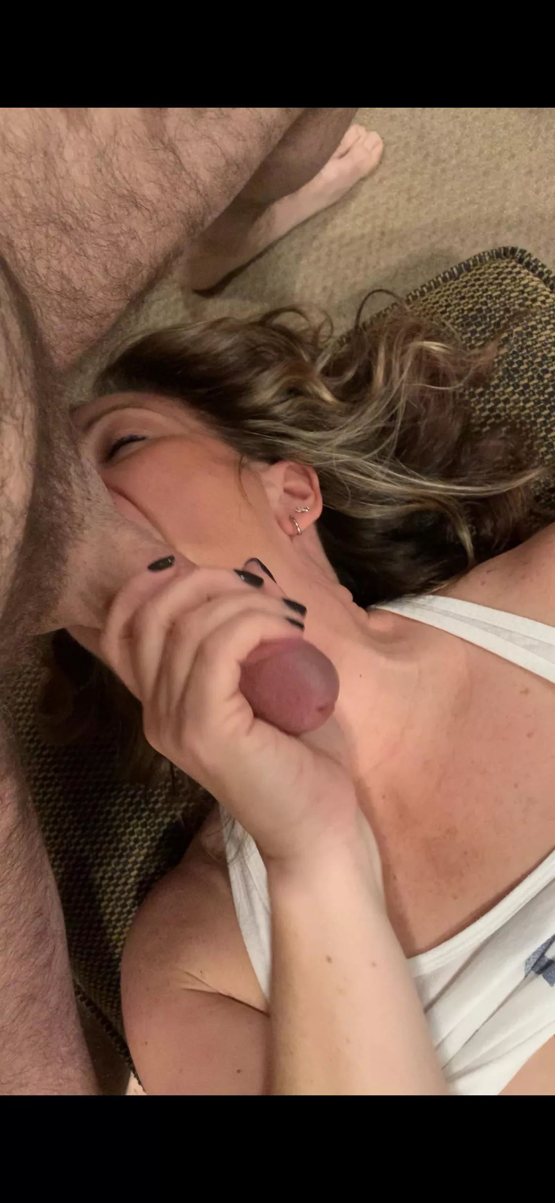 I am really good at servicing my bull