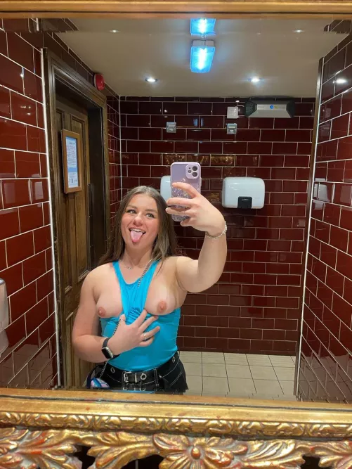 I promise they'll get bigger if you cum inside me!