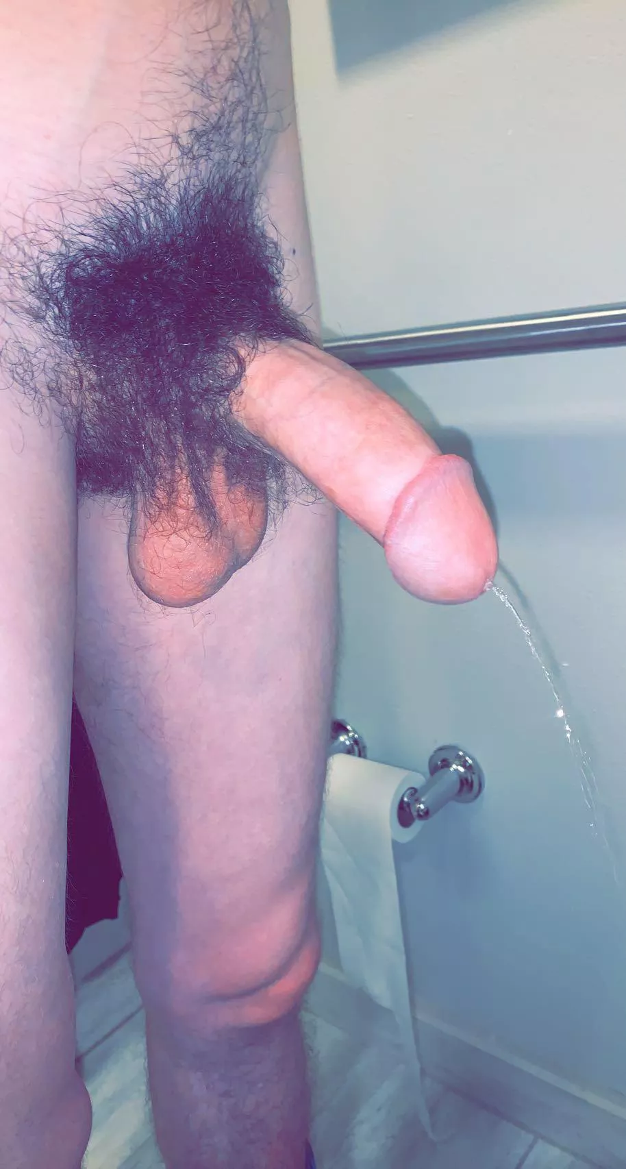 It’s hard to pee while hard 😔