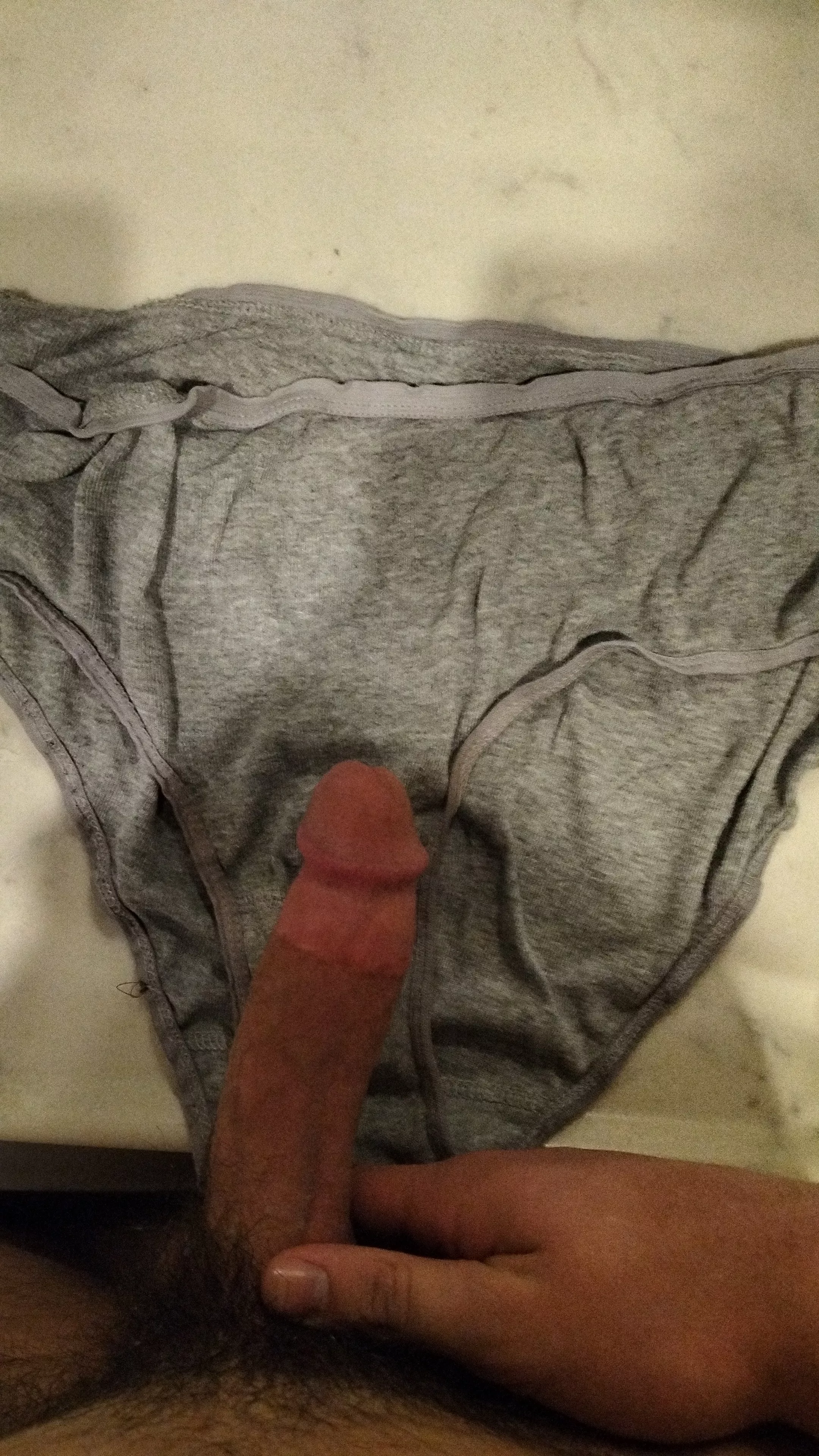 Let's have some fun with grandmas panties(I dont know the size)