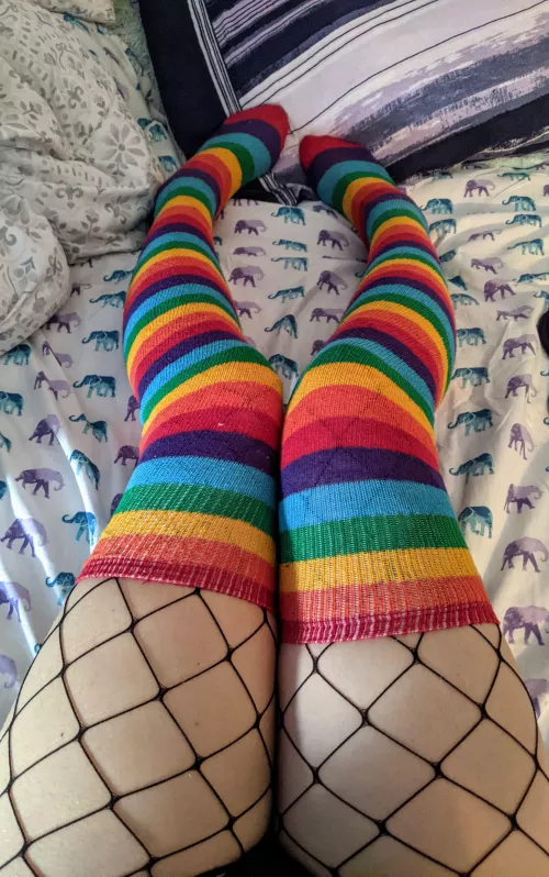 Long Socks and Fishnets?