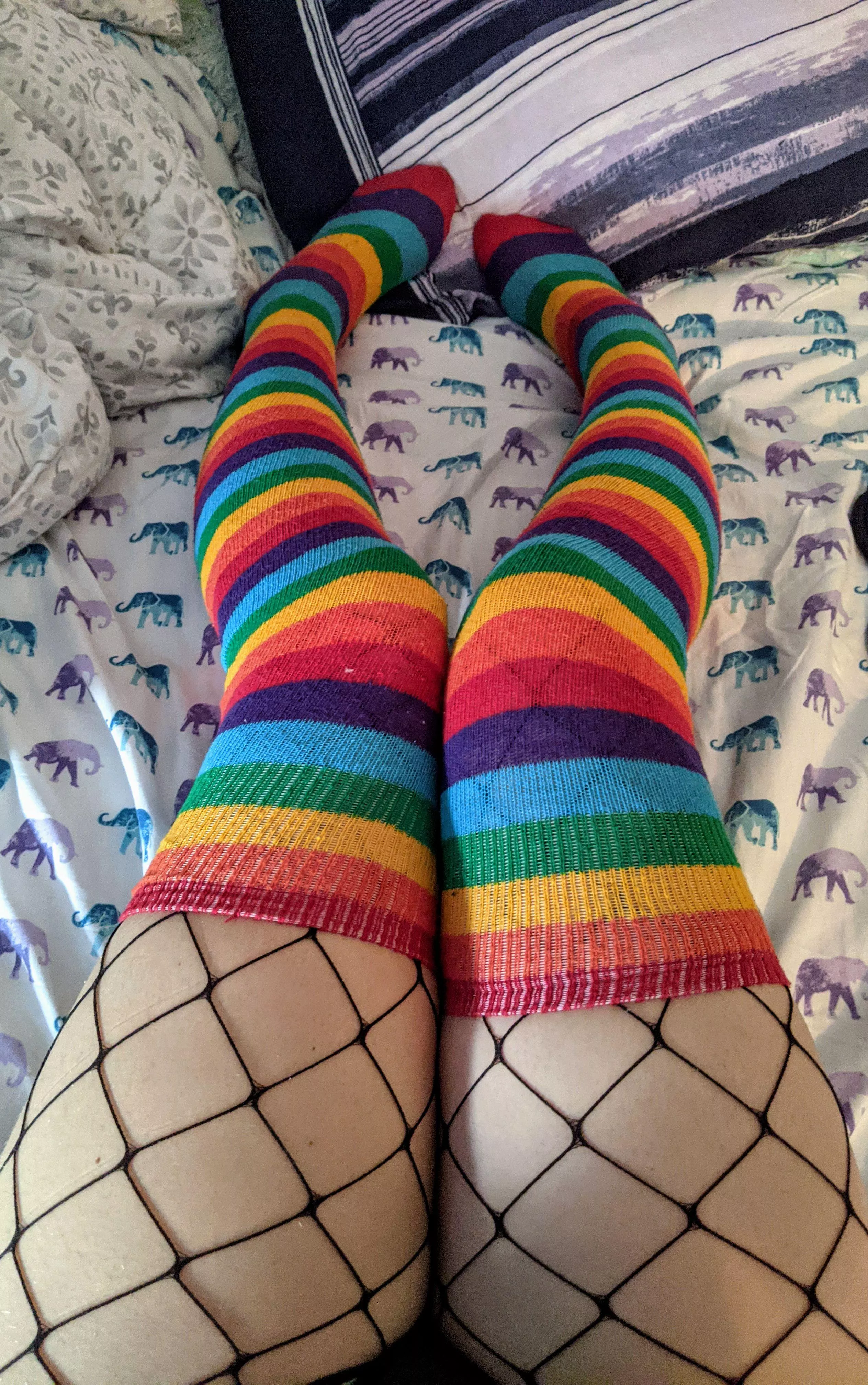 Long Socks and Fishnets?