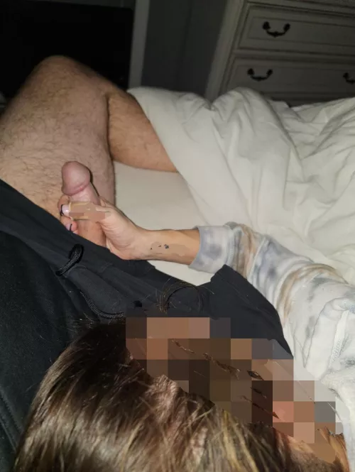 Love when she makes him a little bigger 😉